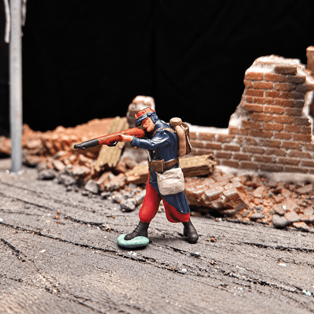 1914 French Soldiers – 1/72 Scale Set of 10