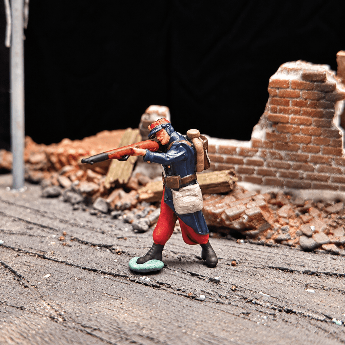 1914 French Soldiers – 1/72 Scale Set of 10