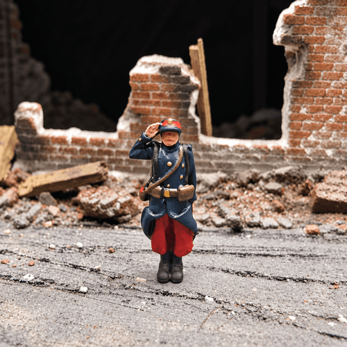 1914 French Soldiers – 1/72 Scale Set of 10