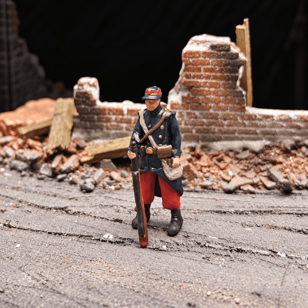 1914 French Soldiers – 1/72 Scale Set of 10