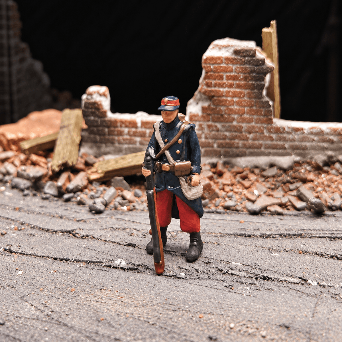 1914 French Soldiers – 1/72 Scale Set of 10