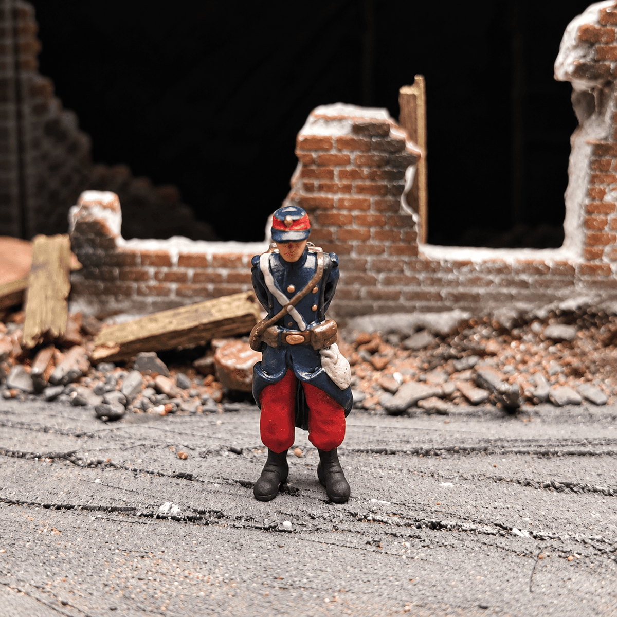 1914 French Soldiers – 1/72 Scale Set of 10