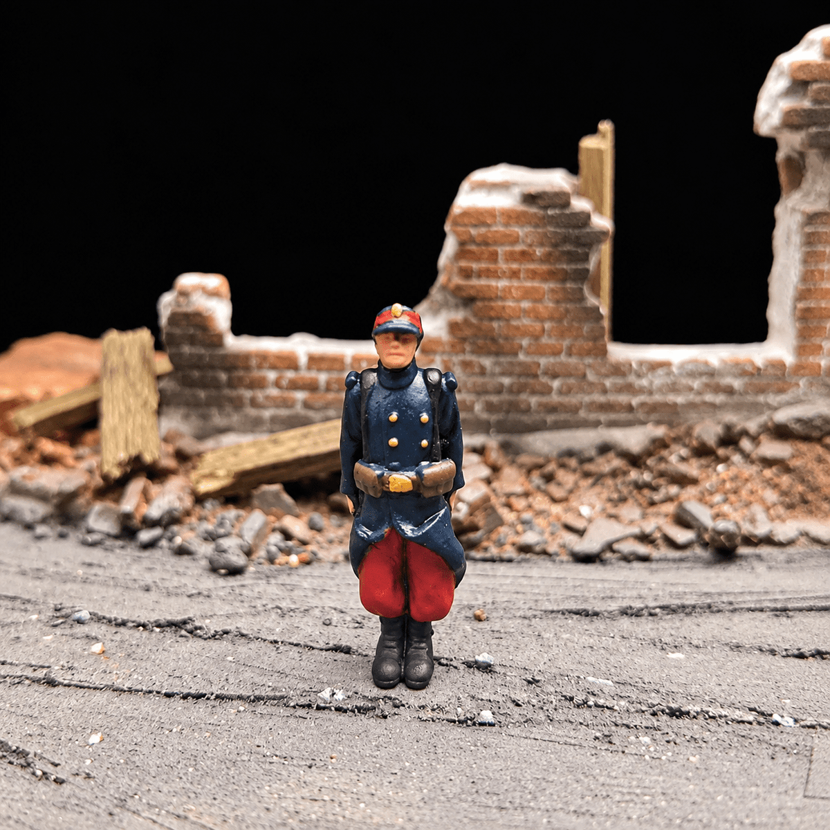 1914 French Soldiers – 1/72 Scale Set of 10