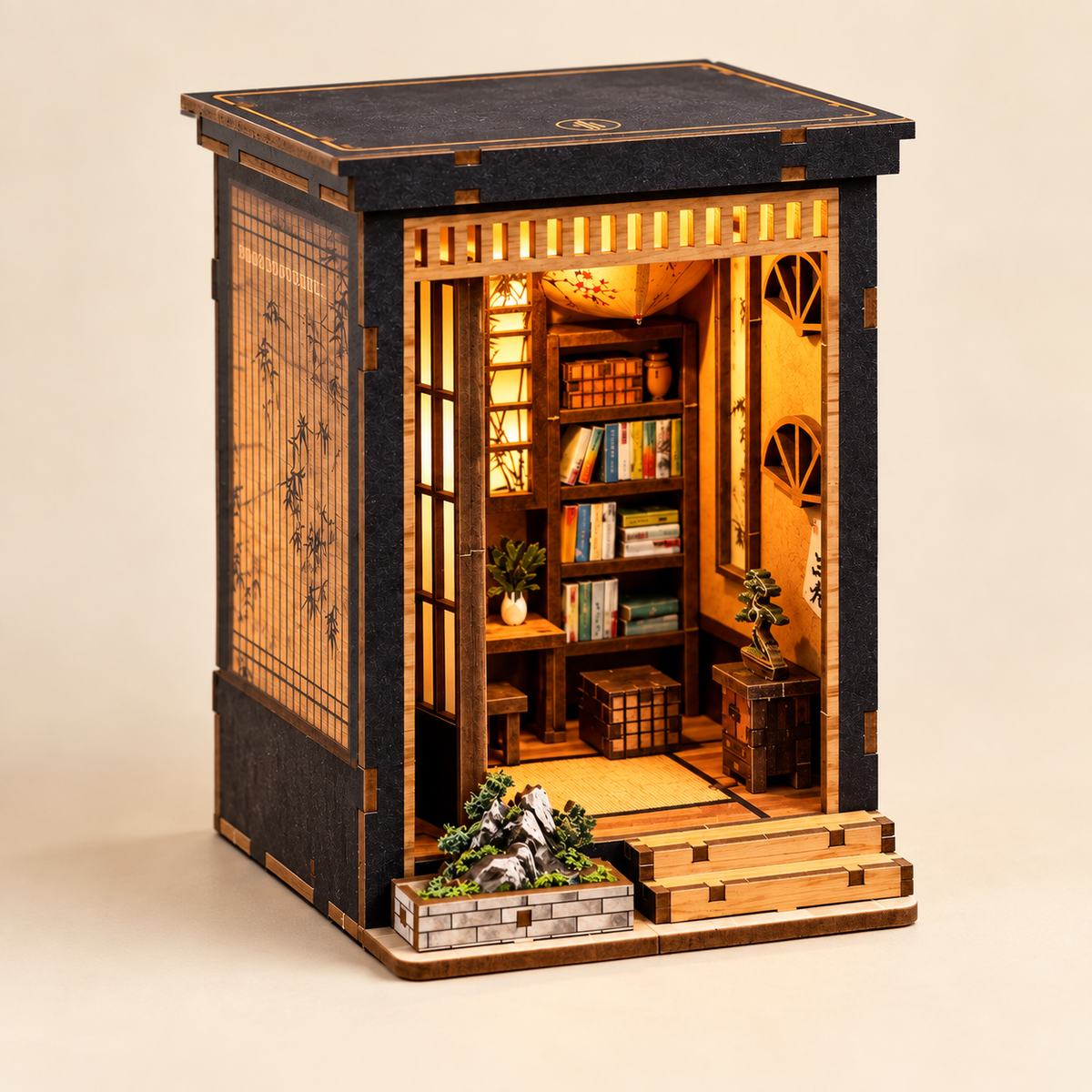 Bamboo Reverie DIY Miniature Book Nook Kit