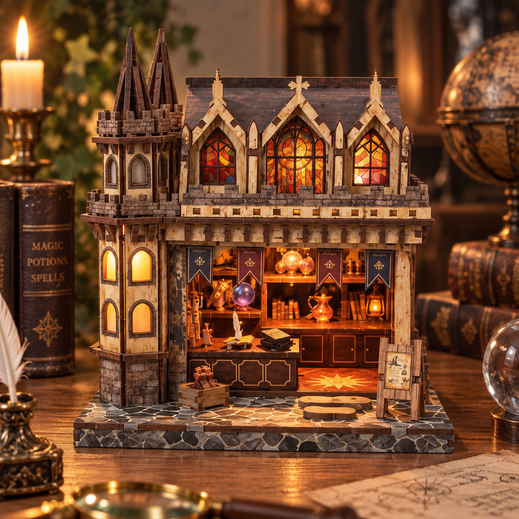Spire Magic Shop DIY Miniature Model Kit