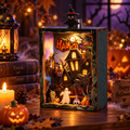 DIY-Miniaturmodellbausatz „Witchy Night Frame“