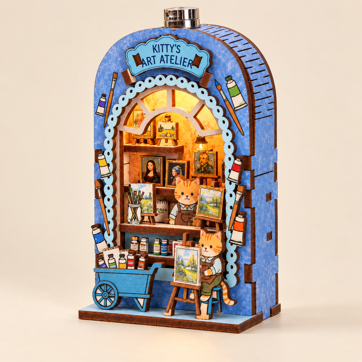 Kitty's Art Atelier DIY Miniature Model Kit