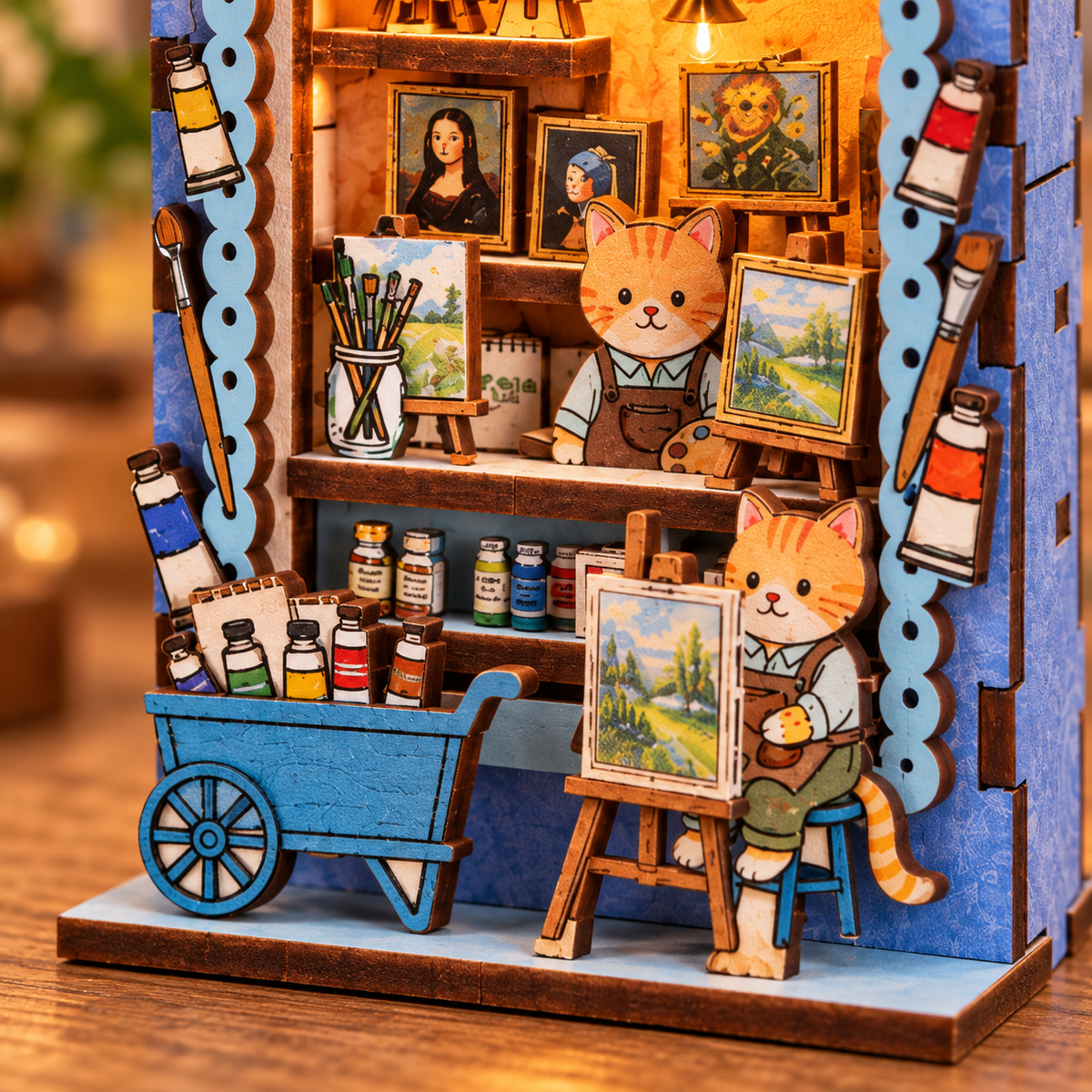 Kitty's Art Atelier DIY Miniature Model Kit