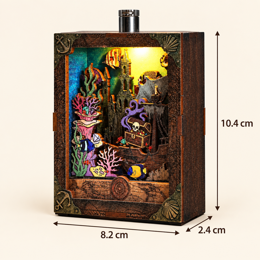 DIY-Miniaturmodellbausatz „Geheimnisse der Tiefsee“