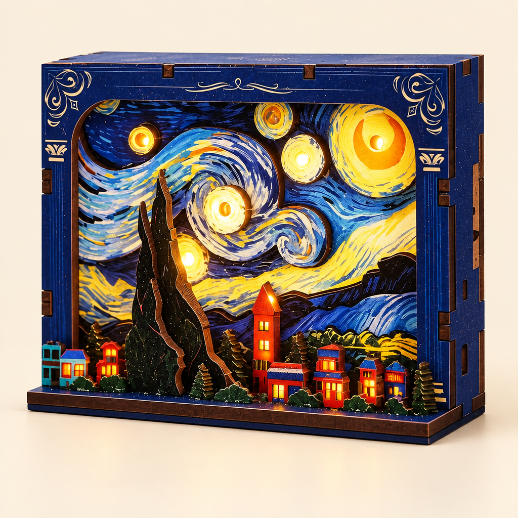 Starry Night Dream DIY Miniature Model Kit