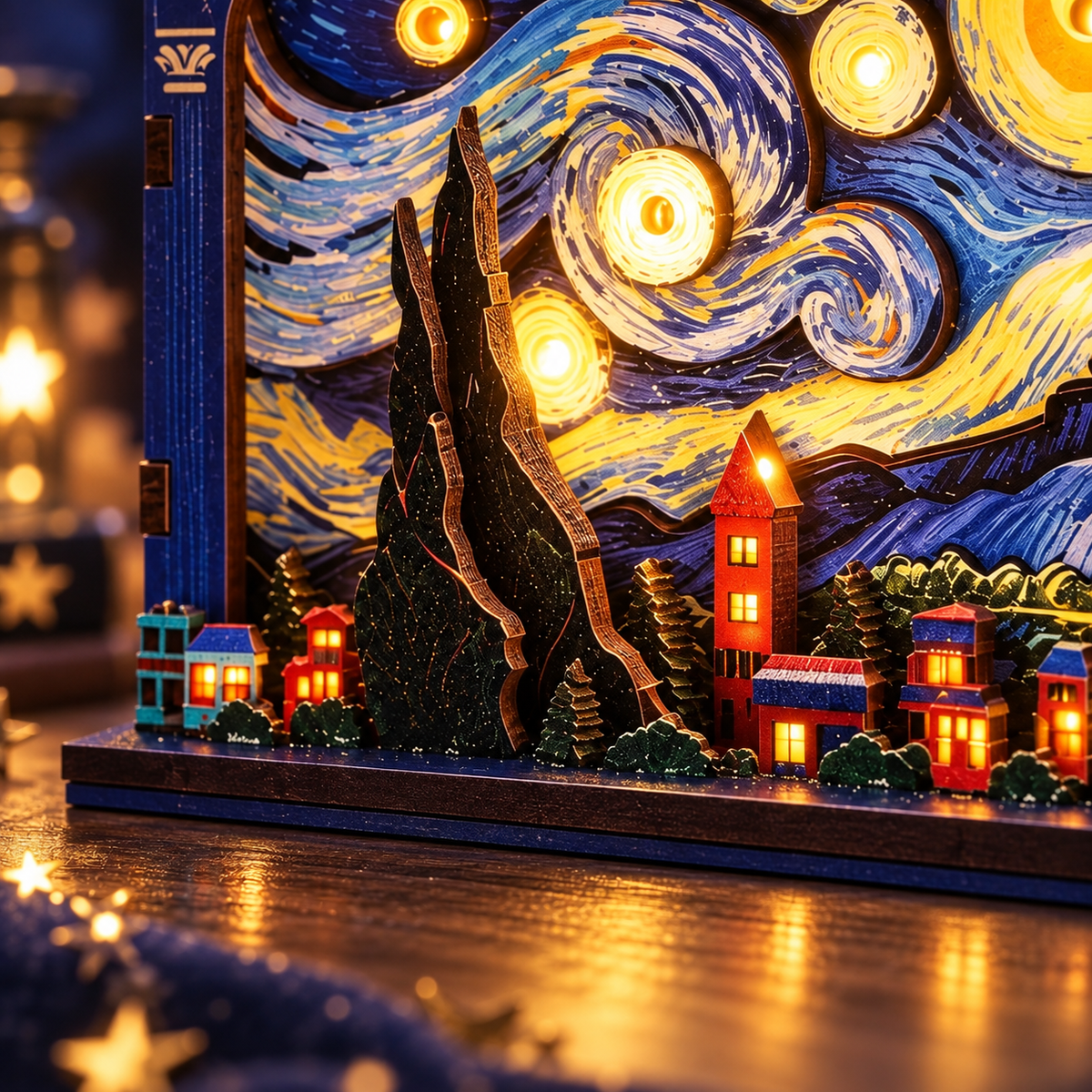 Starry Night Dream DIY Miniature Model Kit
