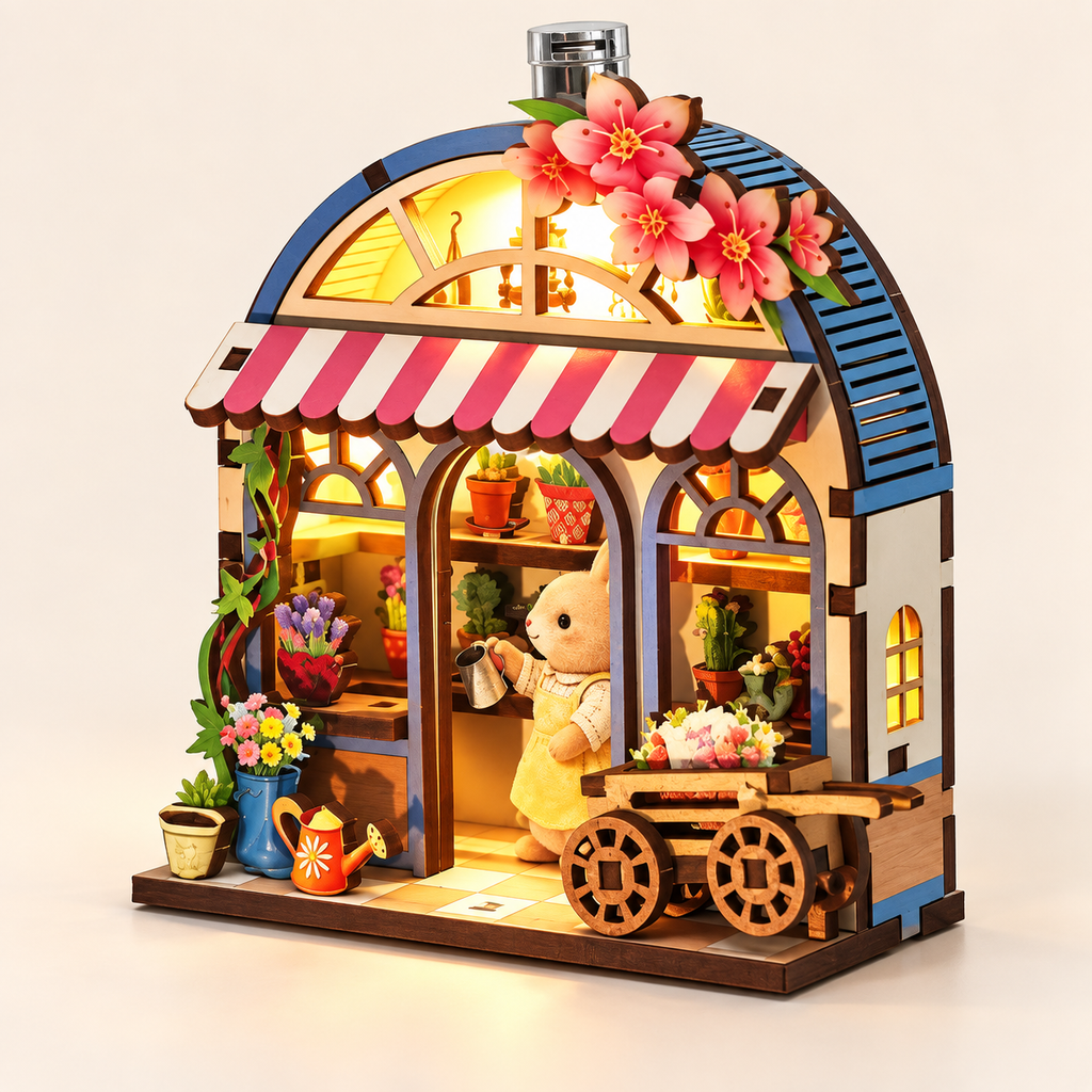 Bunny's Secret Garden DIY Miniature Model Kit