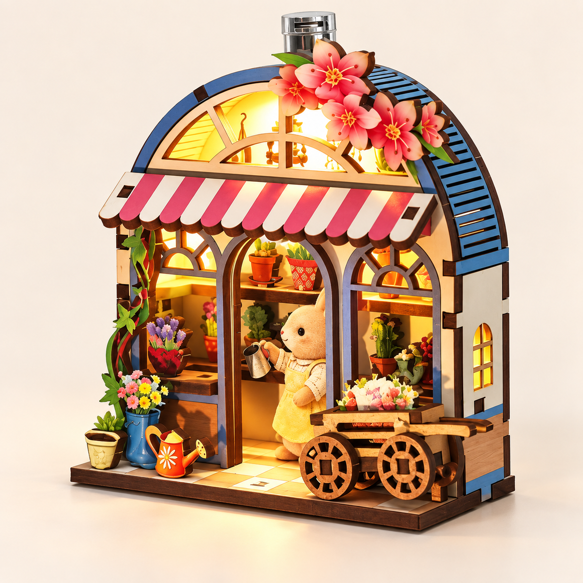Bunny's Secret Garden DIY Miniature Model Kit