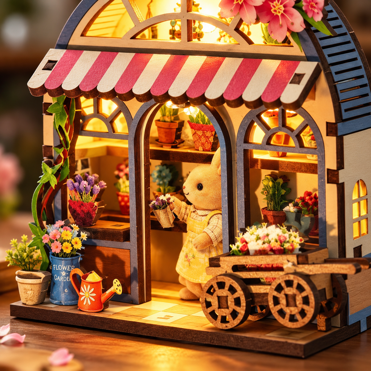 Bunny's Secret Garden DIY Miniature Model Kit