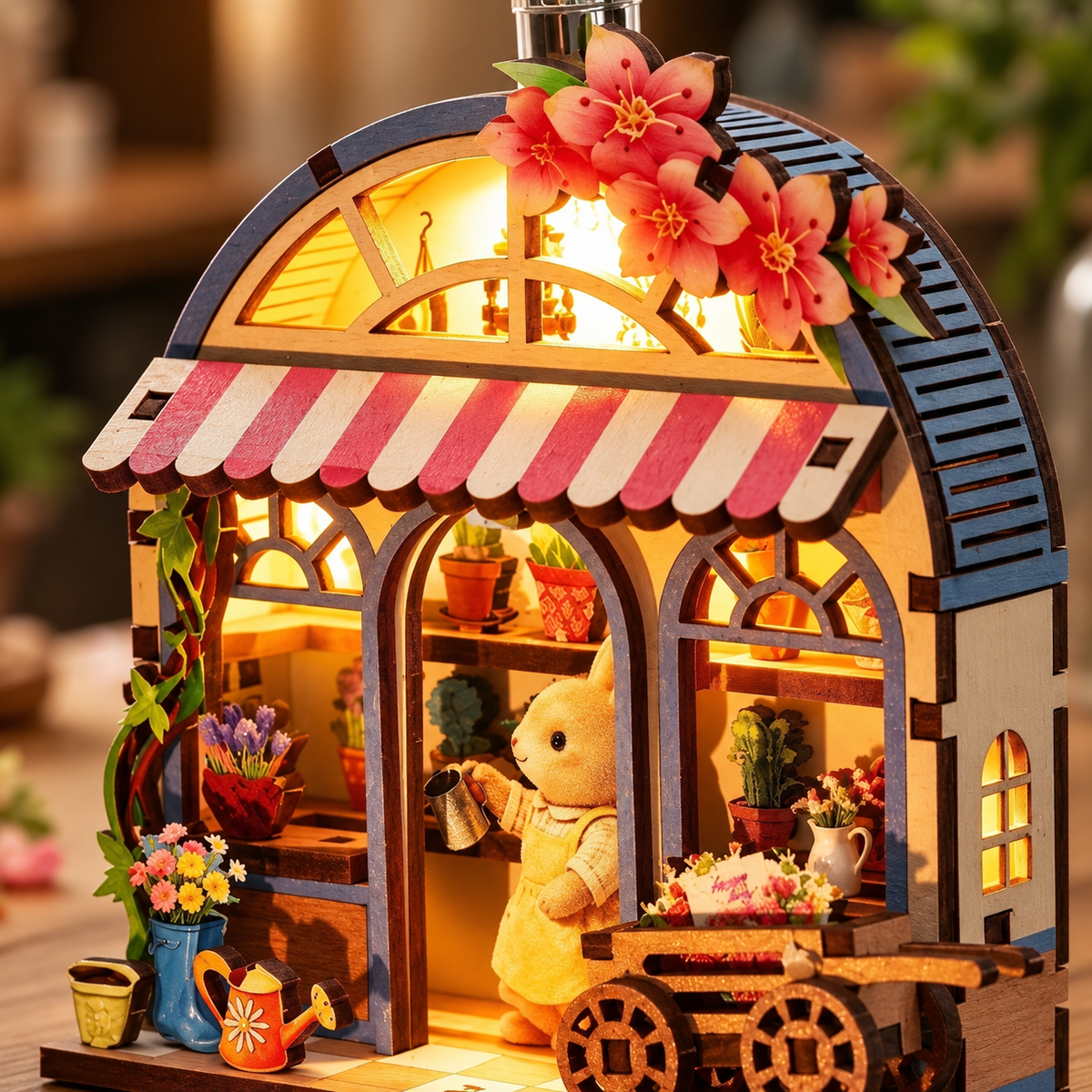 Bunny's Secret Garden DIY Miniature Model Kit