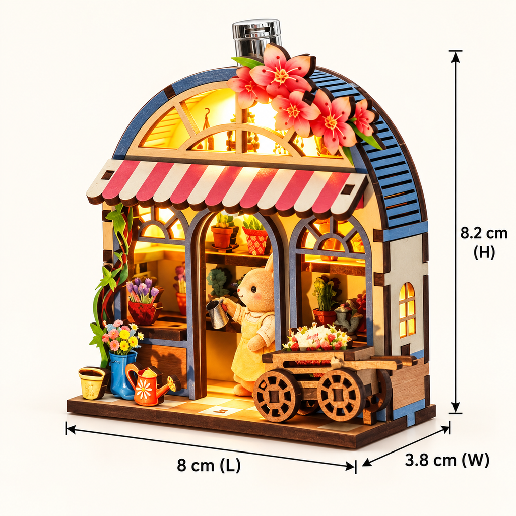Bunny's Secret Garden DIY Miniature Model Kit