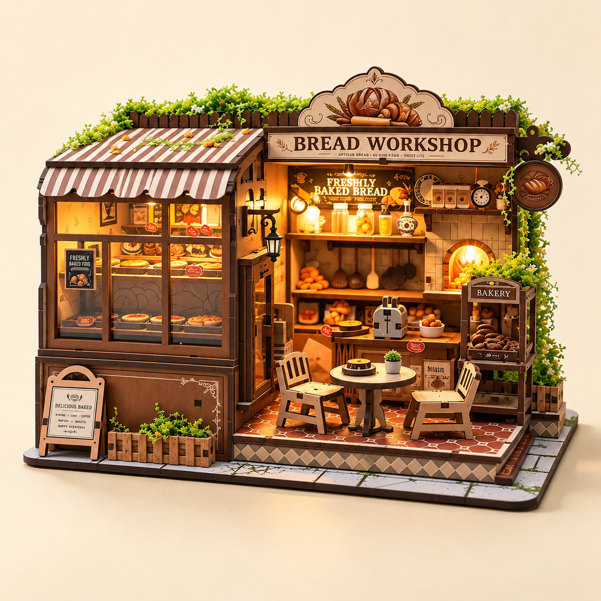 Bread Workshop DIY Miniature Model Kit