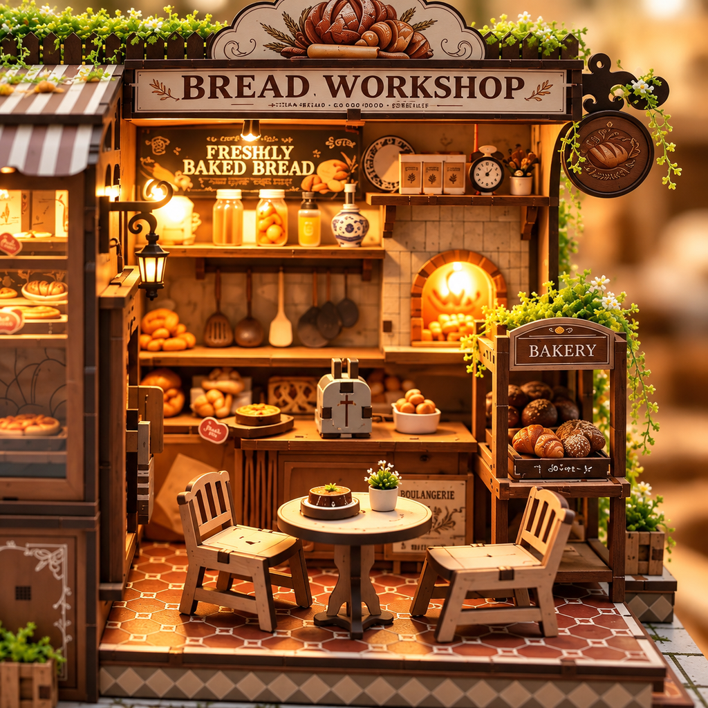 Bread Workshop DIY Miniature Model Kit