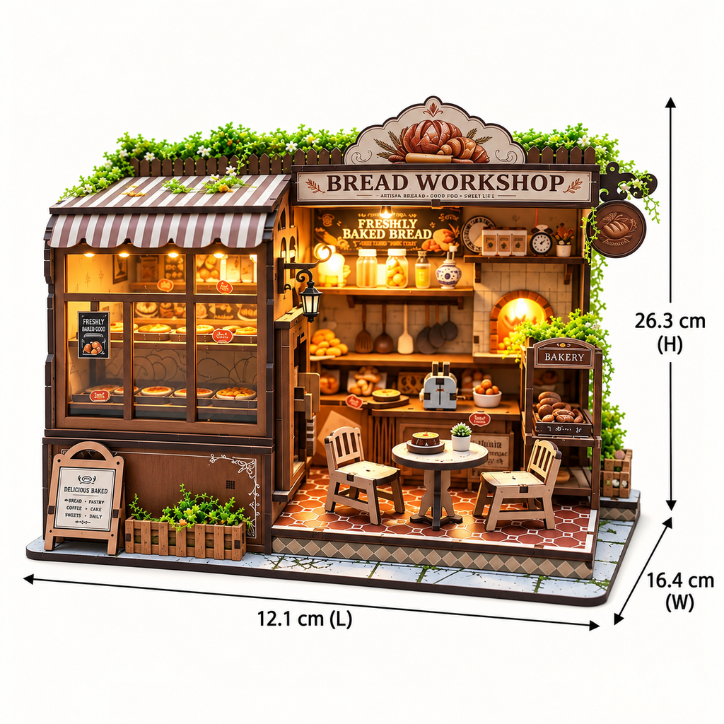 Bread Workshop DIY Miniature Model Kit