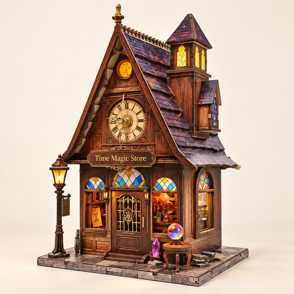 Time Secrets Magic Bookend DIY Miniature Model Kit