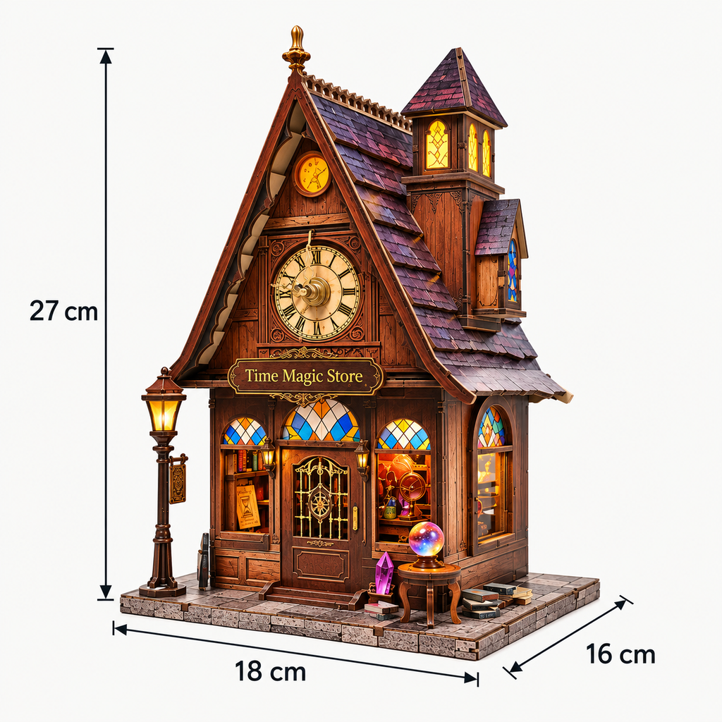 Time Secrets Magic Bookend DIY Miniature Model Kit
