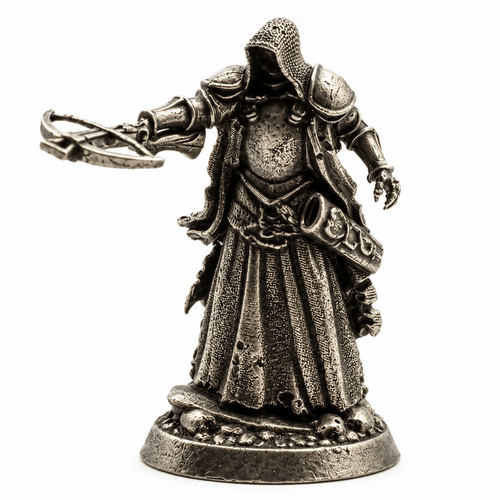 Armoured Fantasy Knights – Set of 4 Miniature Figures