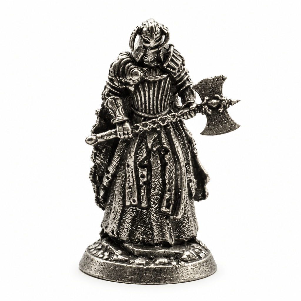Armoured Fantasy Knights – Set of 4 Miniature Figures