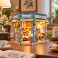 Blues Flower Lane Teahouse DIY Miniature Model Kit