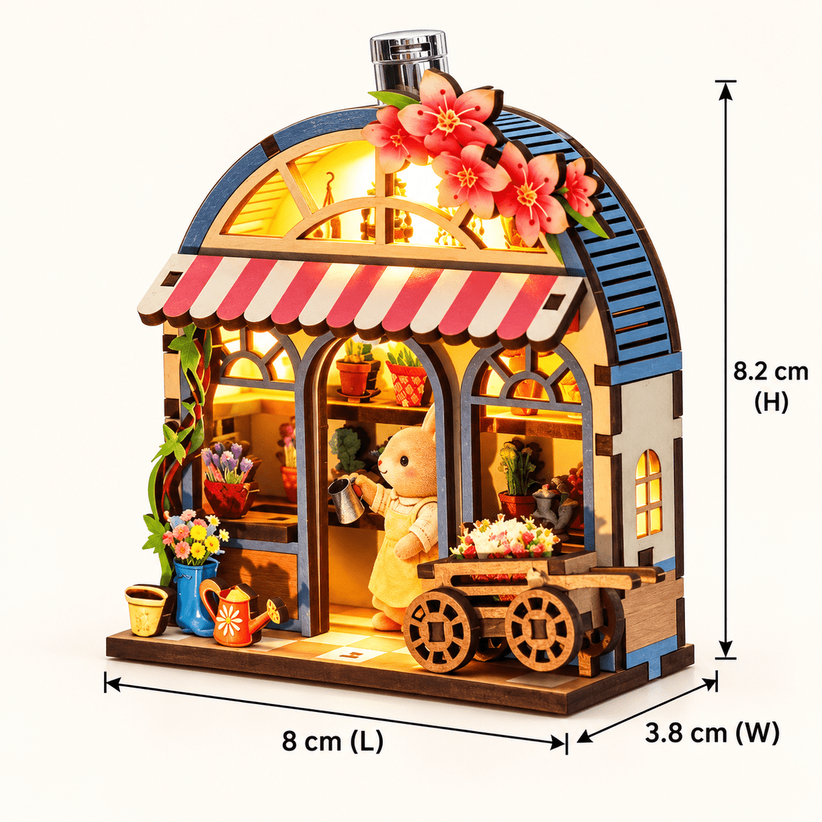 Bunny's Secret Garden DIY Miniature Model Kit