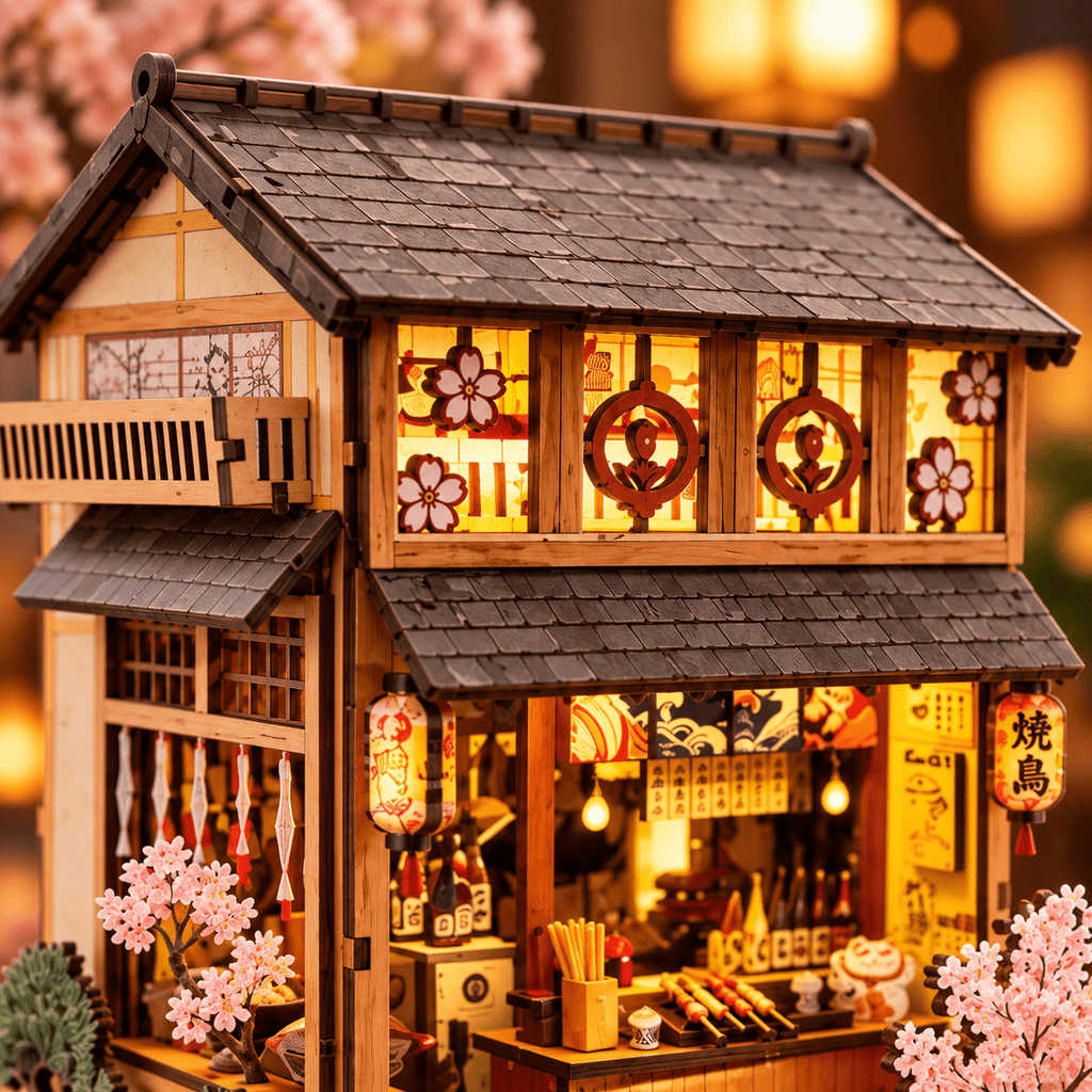 Choshi Yakitori Alley DIY Miniature Model Kit