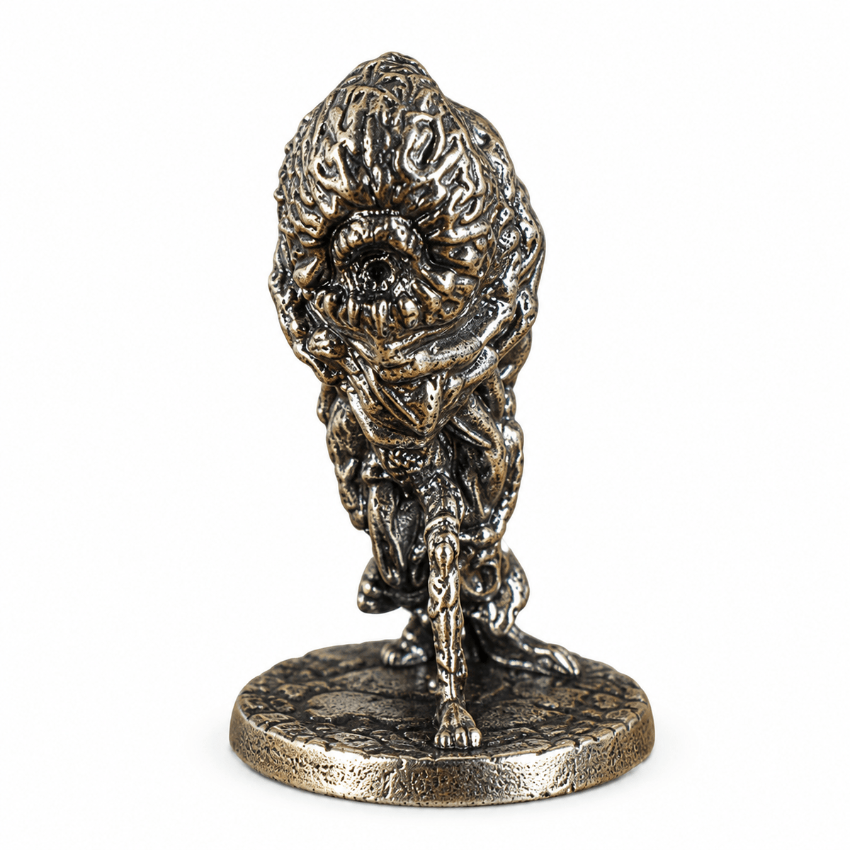 Dark Fantasy Adventurers & Monsters – Set of 6 White Brass Miniatures