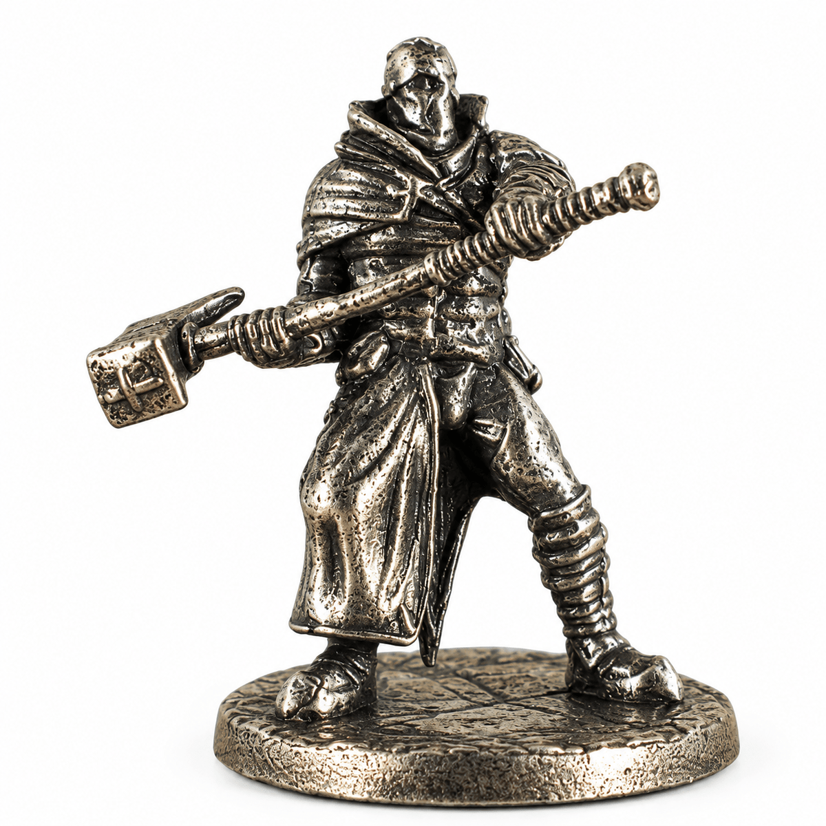 Dark Fantasy Adventurers & Monsters – Set of 6 White Brass Miniatures
