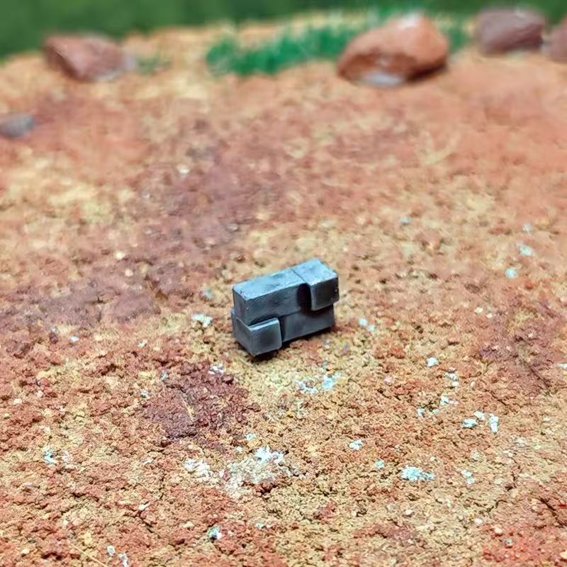 Desert Fox Diorama – 11 Soldier Figures with Base