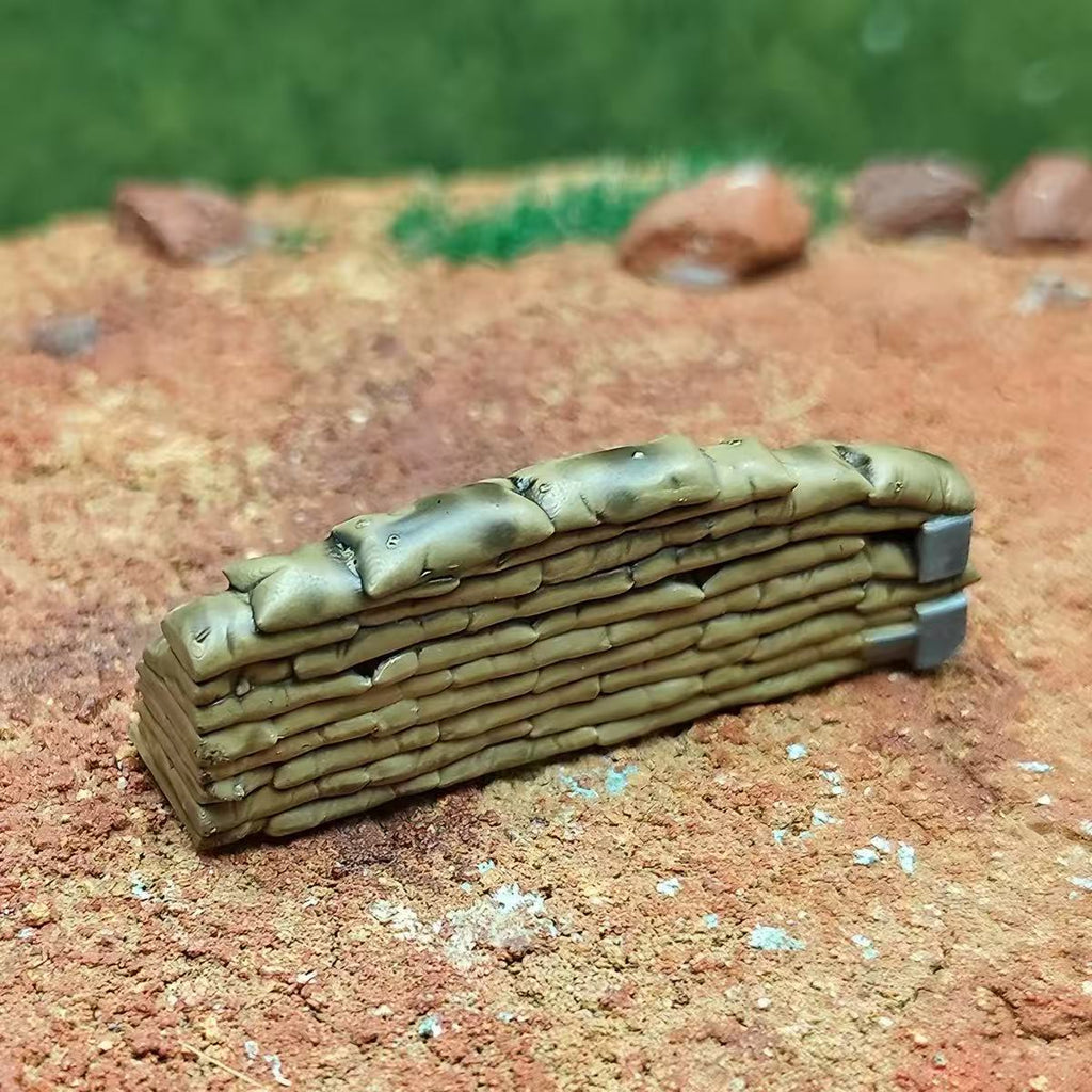 Desert Fox Diorama – 11 Soldier Figures with Base