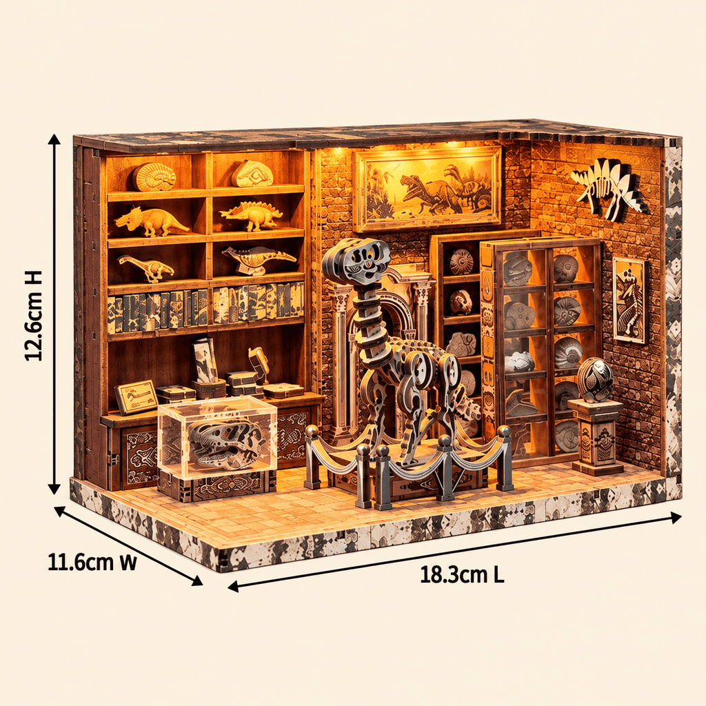 Dinosaur Research Institute DIY Miniature Model Kit