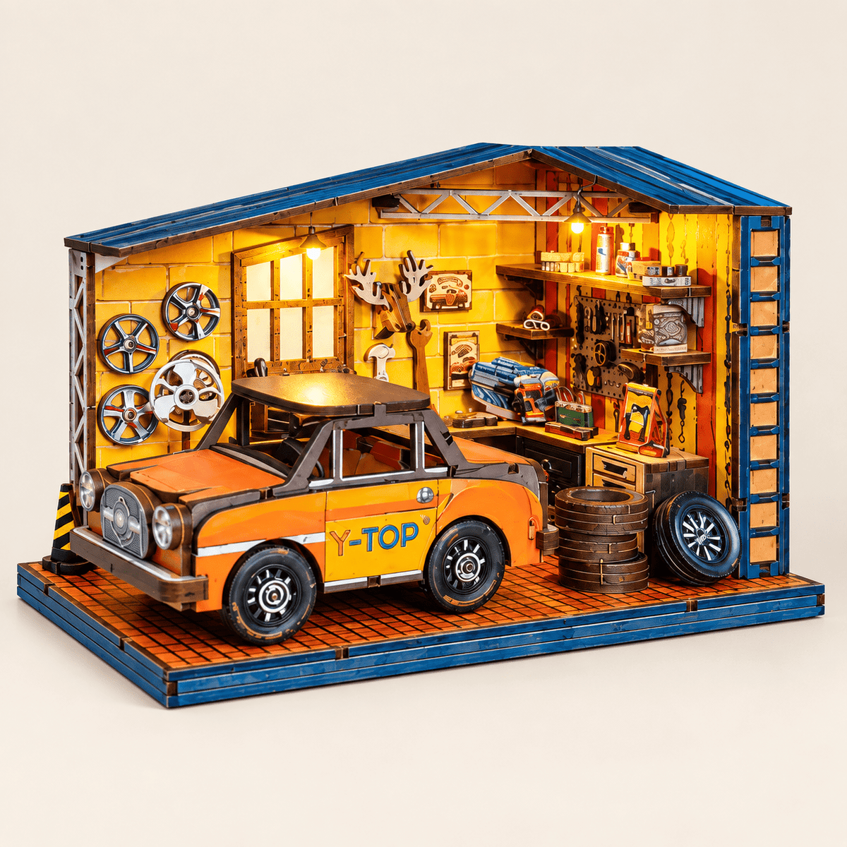 DreamRide Auto Workshop DIY Miniature Model Kit
