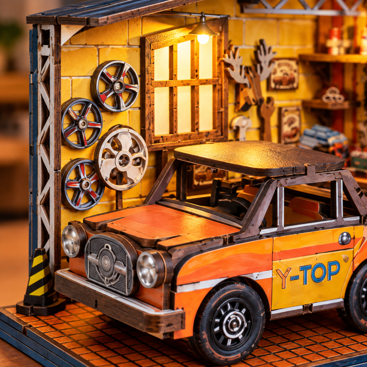 DreamRide Auto Workshop DIY Miniature Model Kit