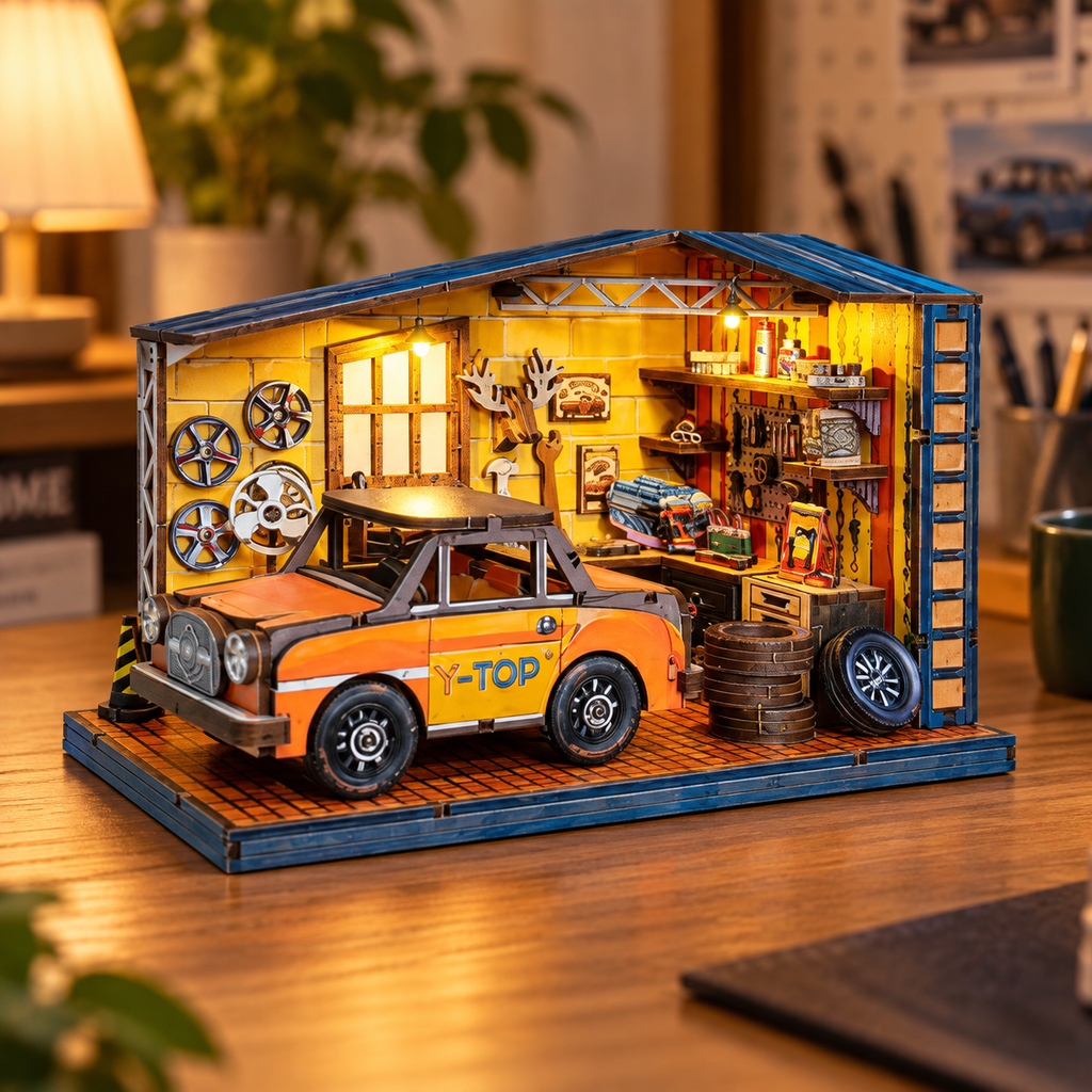 DreamRide Auto Workshop DIY Miniature Model Kit