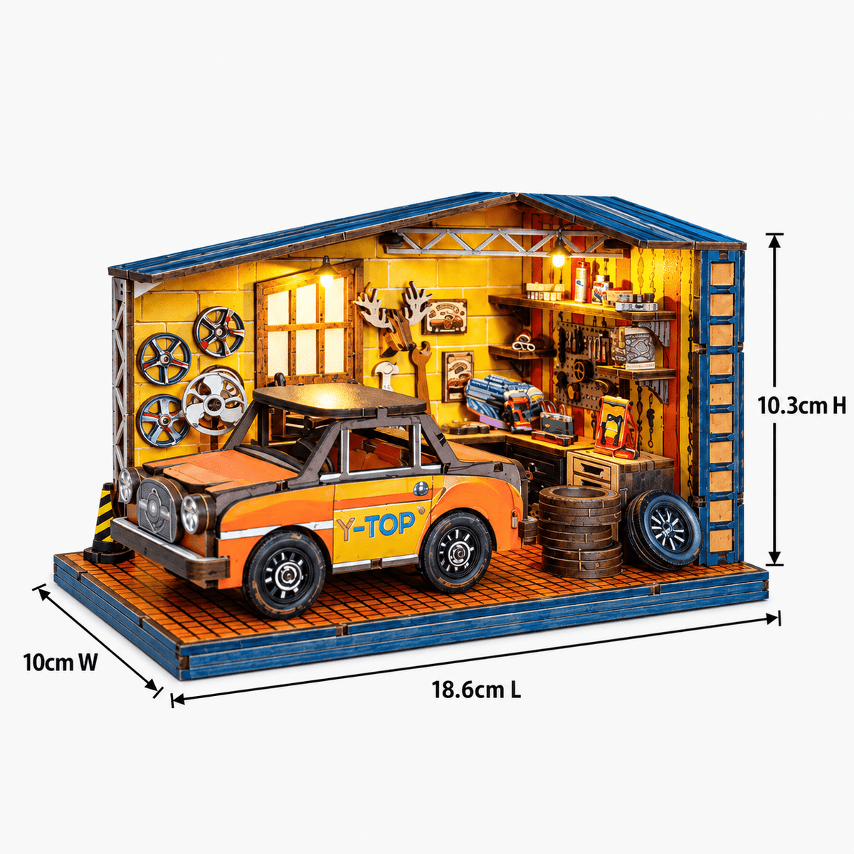 DreamRide Auto Workshop DIY Miniature Model Kit