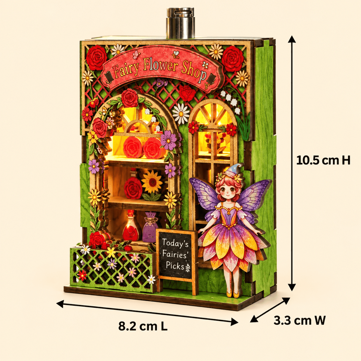 Fairy Flower Shop DIY Miniature Model Kit