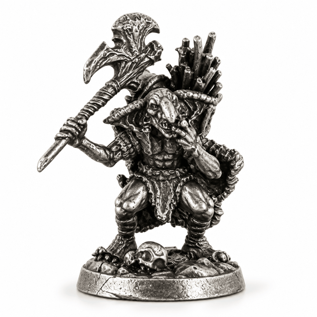 Fantasy Beastfolk Adventurers – Set of 5 Miniature Figures