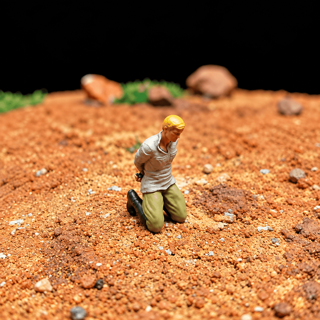Firing Squad Diorama – 1/72 Scale Set of 6 Figures with Base