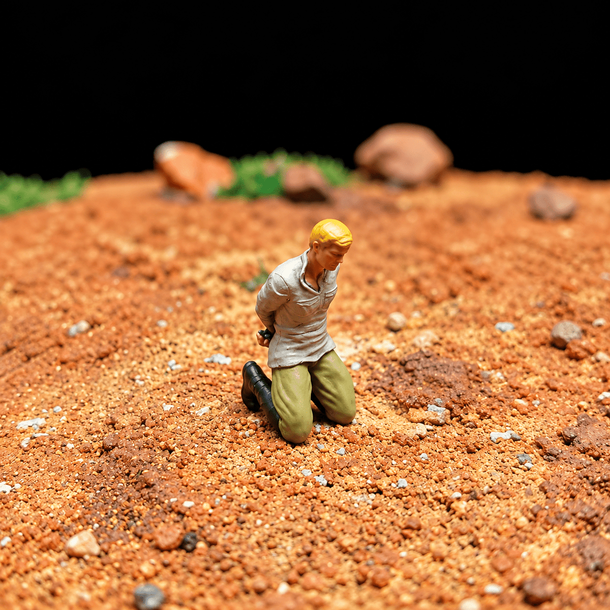 Firing Squad Diorama – 1/72 Scale Set of 6 Figures with Base