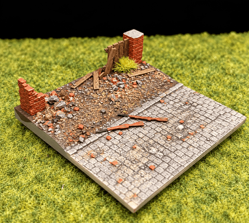 Firing Squad Diorama – 1/72 Scale Set of 6 Figures with Base