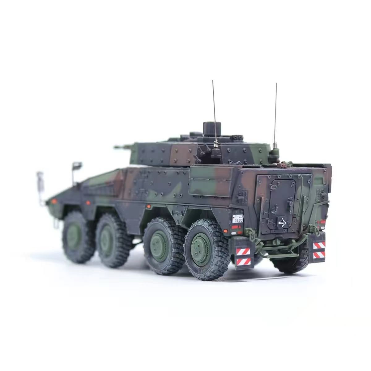 German Boxer Armoured Reconnaissance Vehicle – 1/72 Scale Three-Colour Camouflage Model