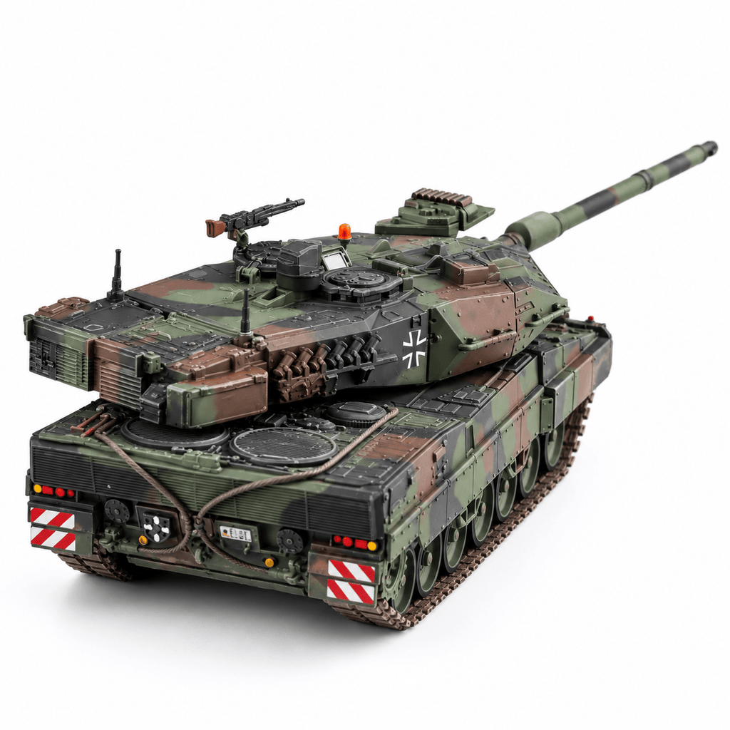 German Leopard 2A7 – 1/72 Scale Three-Colour Camouflage Finished Tank Model