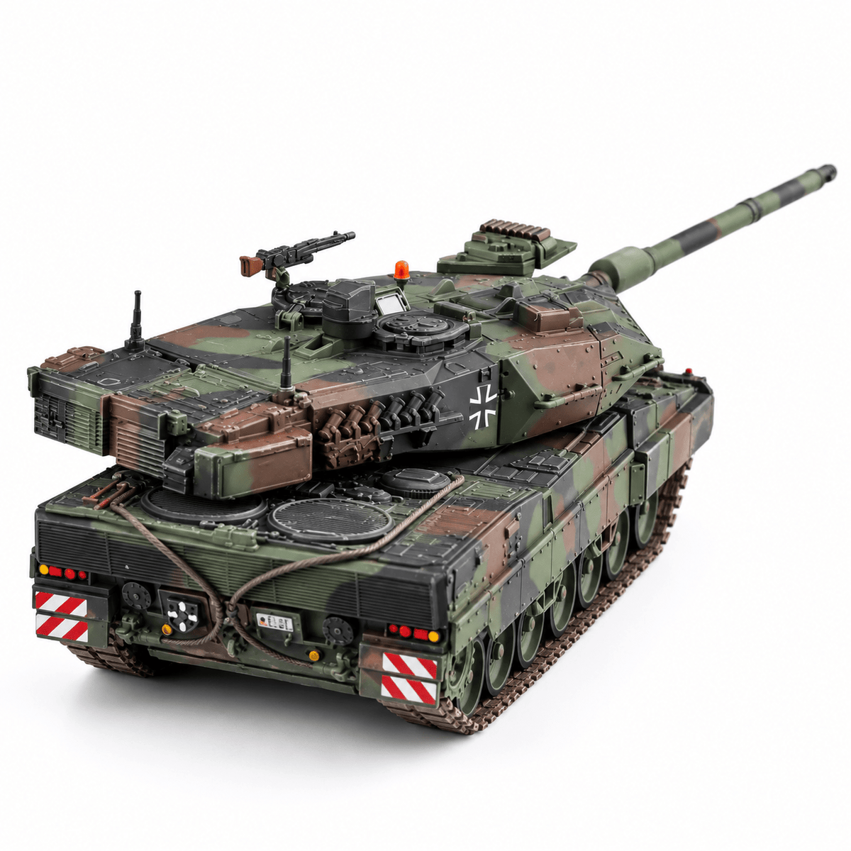 German Leopard 2A7 – 1/72 Scale Three-Colour Camouflage Finished Tank Model