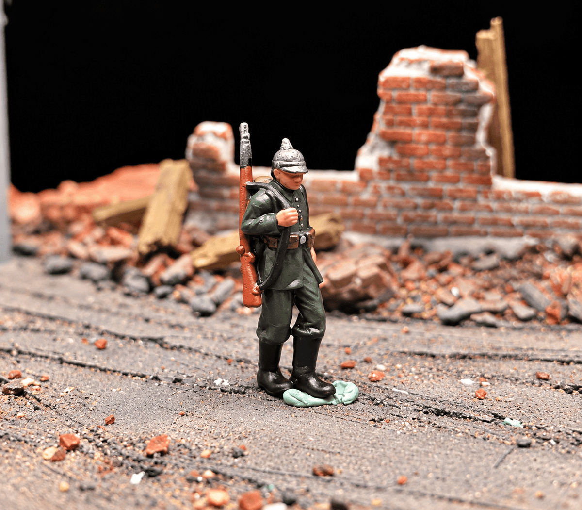 German Soldiers – 1/72 Scale Set of 12