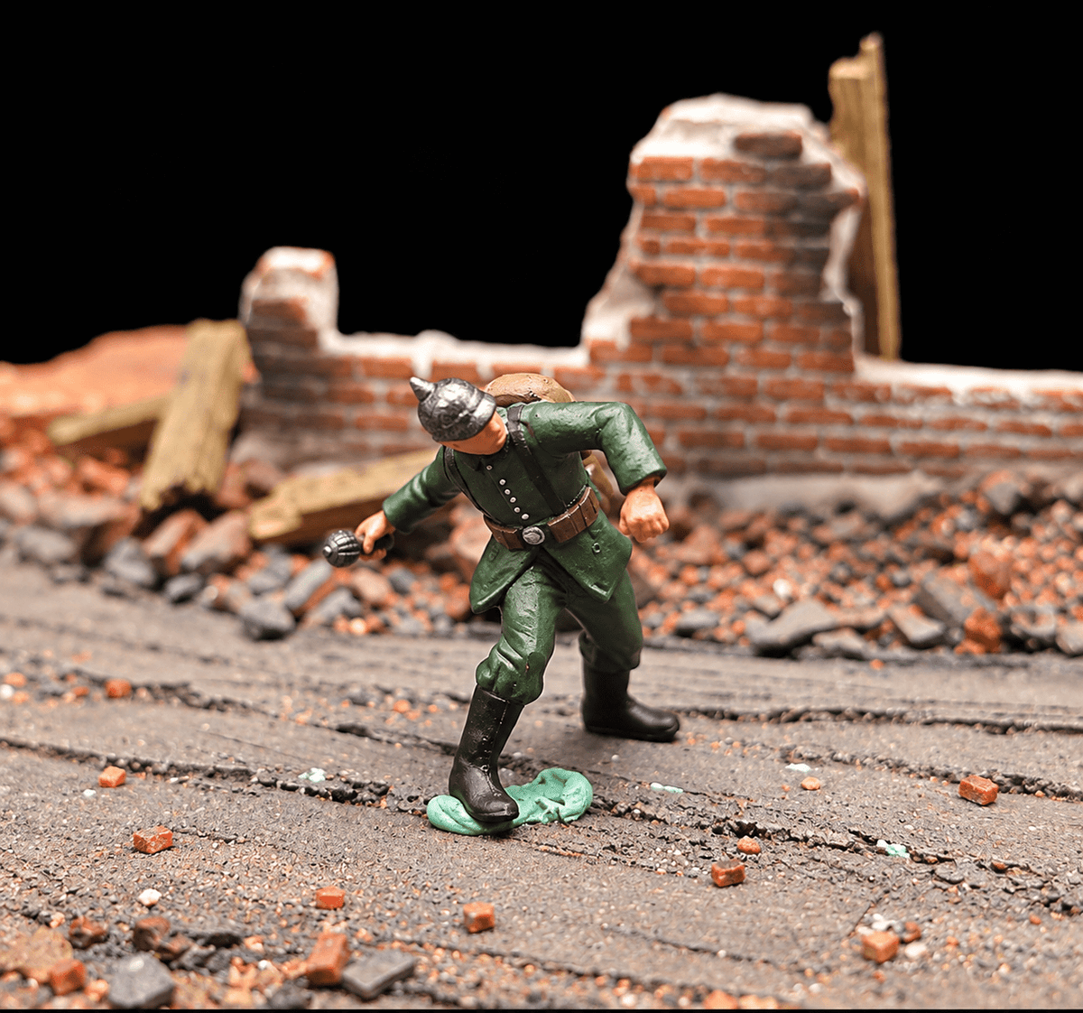 German Soldiers – 1/72 Scale Set of 12
