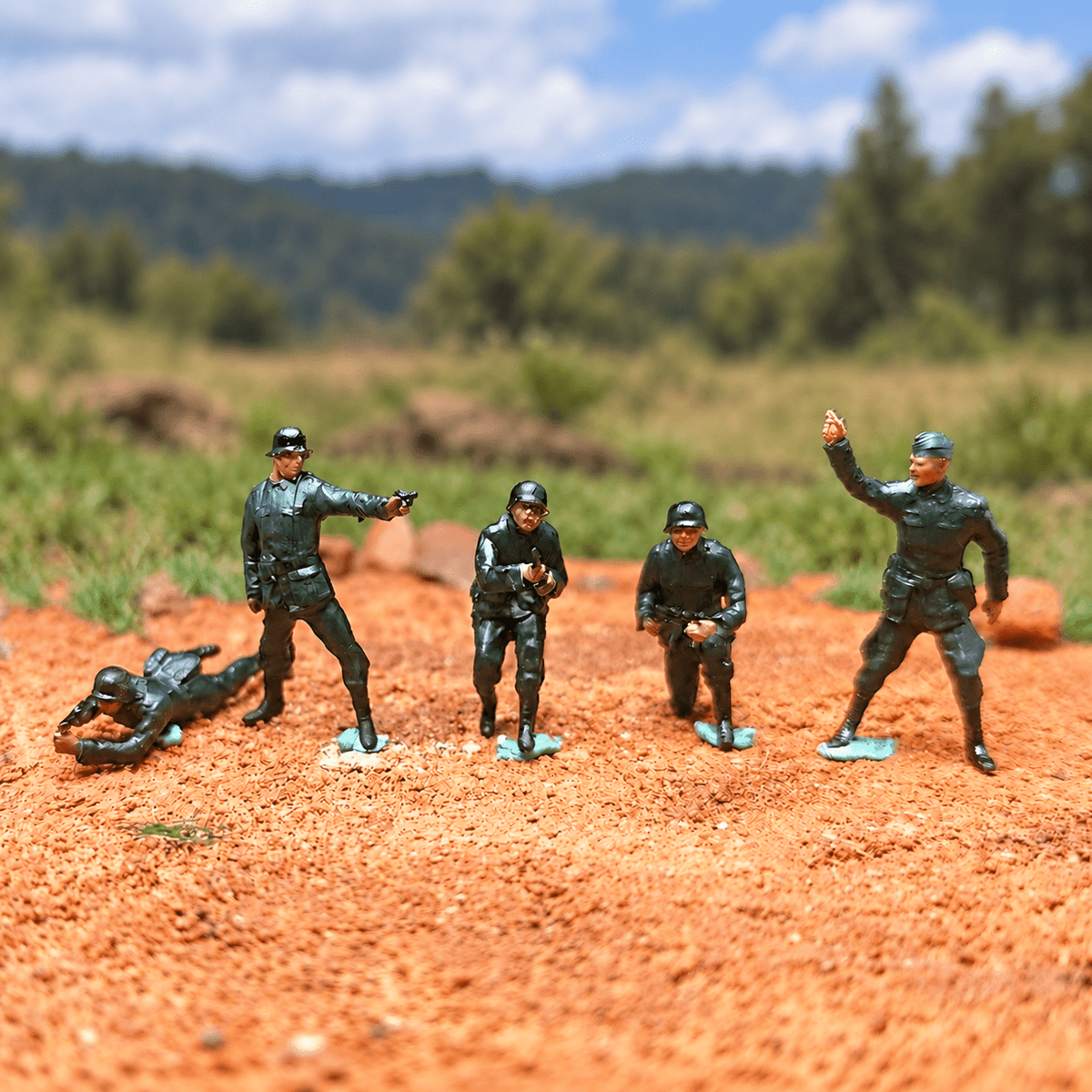 German Soldiers – 1/72 Scale Set of 5
